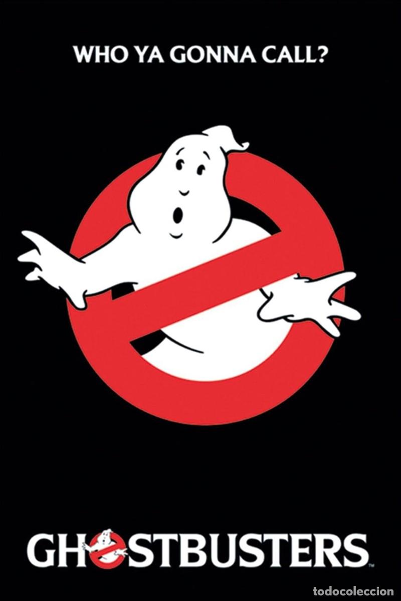 Cine: Los Cazafantasmas (Ghostbusters). Poster 100x70 cm aprox