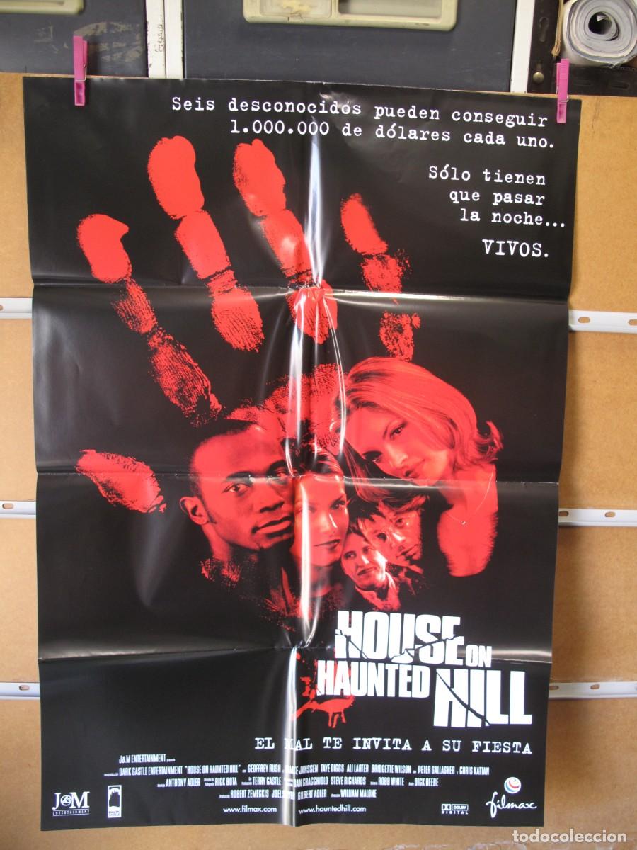 Cine: EN837 HOUSE ON HAUNTED HILL POSTER ORIGINAL