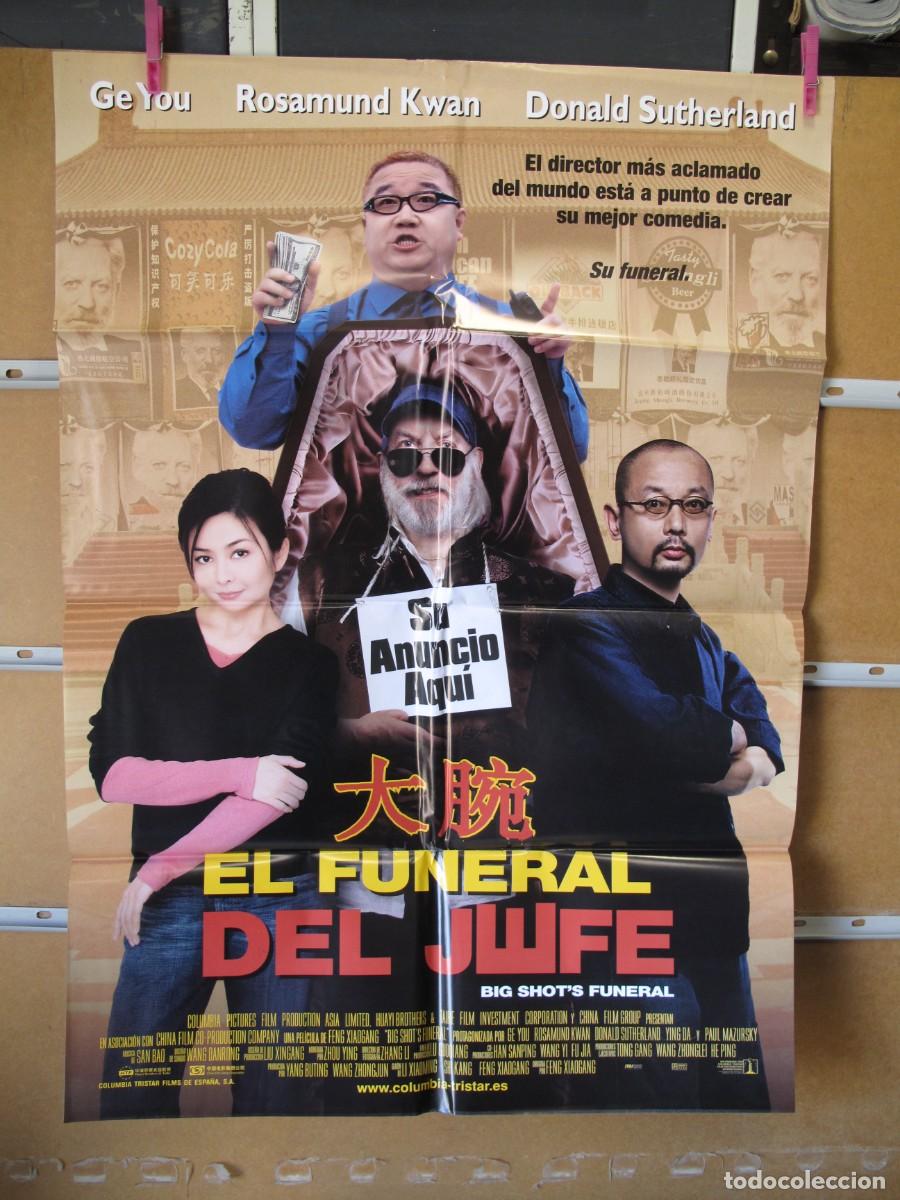 Cine: EN835 EL FUNERAL DEL JEFE POSTER ORIGINAL