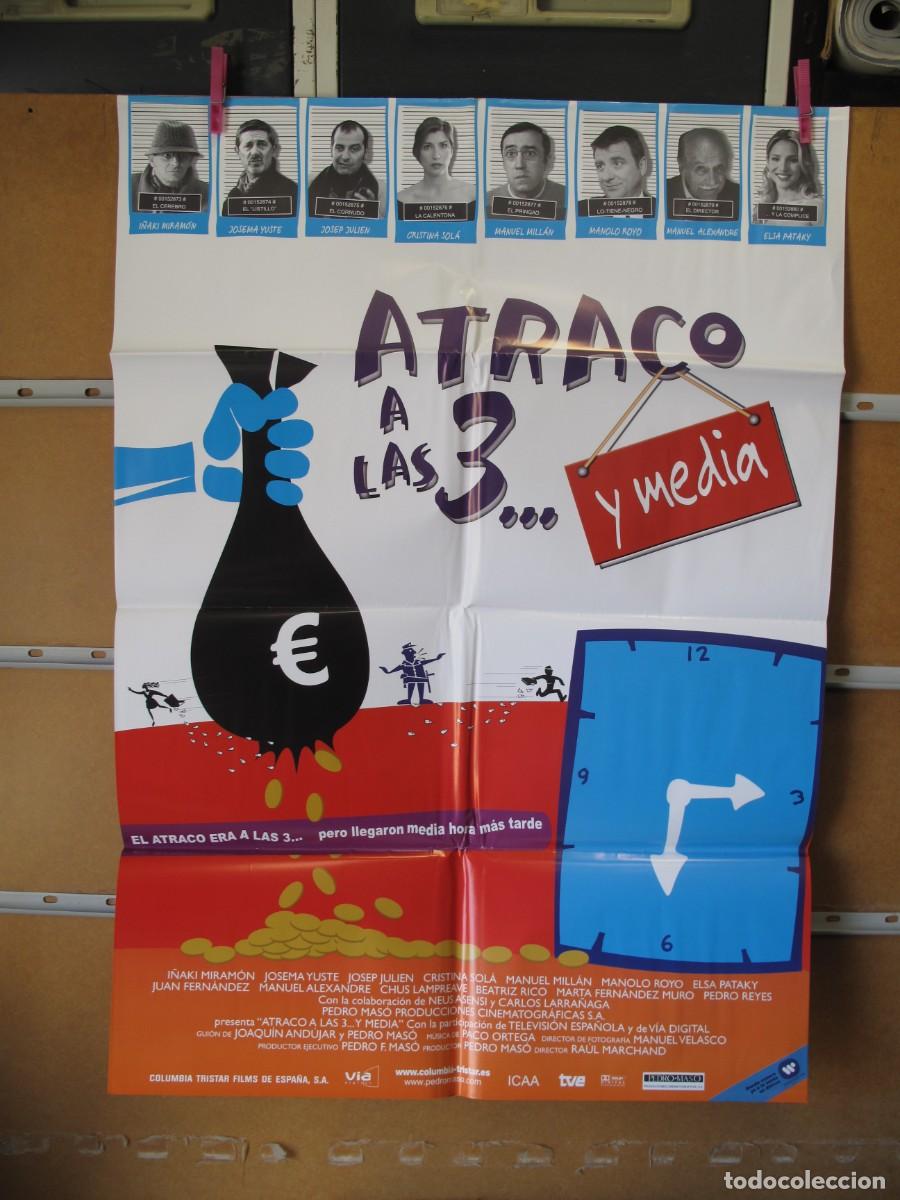 Cine: EN819 ATRACO A LAS 3 Y MEDIA POSTER ORIGINAL