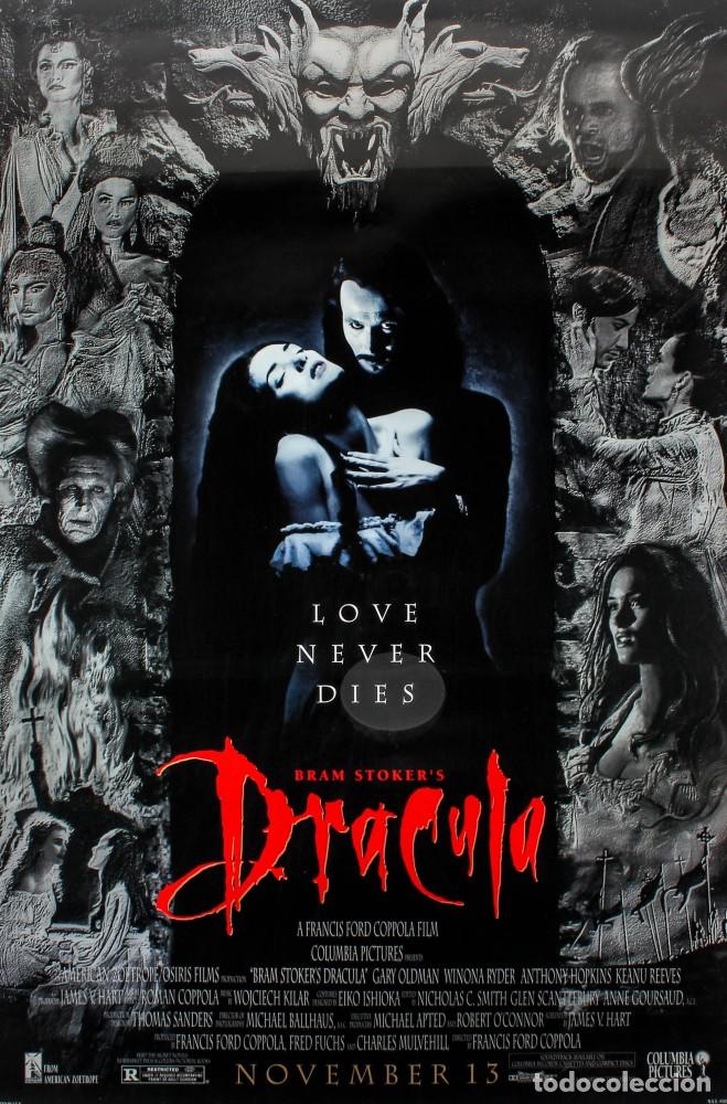 Cine: Dracula de Bram Stoker. Poster 100x70 cm aprox.