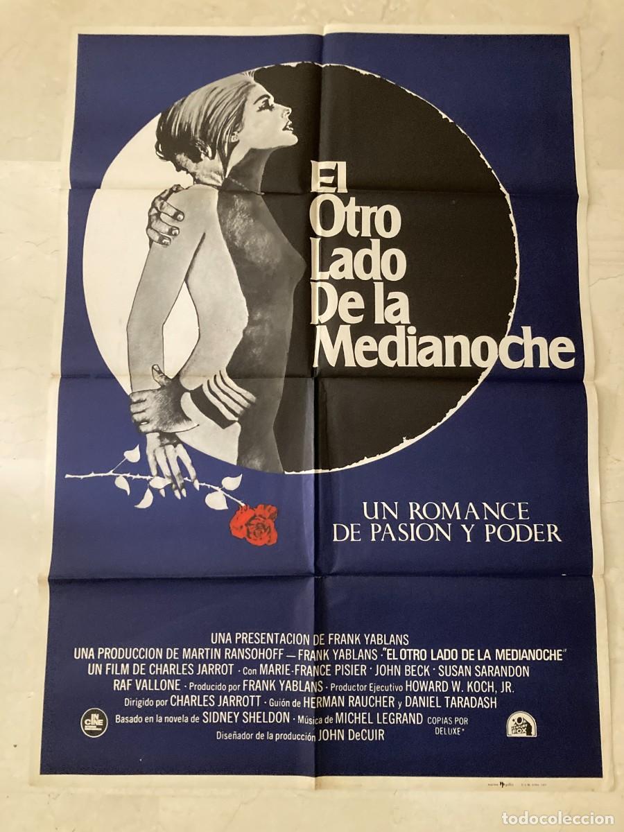 Cine: Cartel cine original EL OTRO LADO DE LA MEDIANOCHE (1977) 70x100 / Susan Sarandon