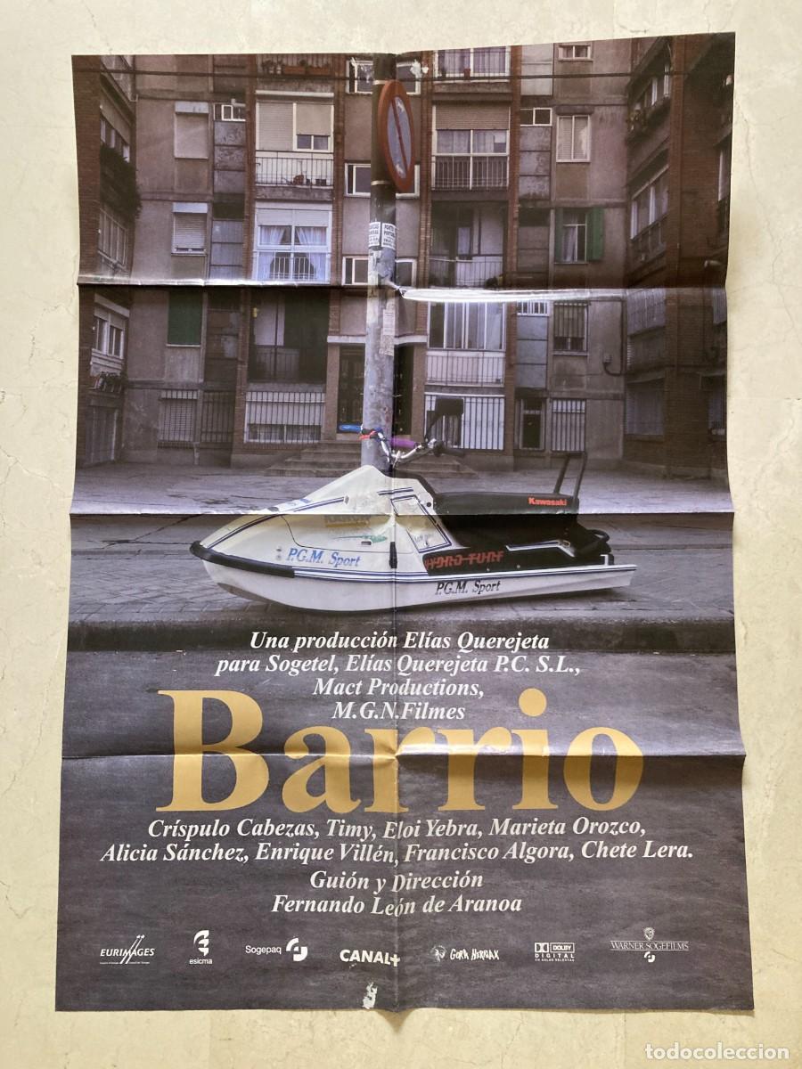 Cine: Cartel cine original BARRIO (1998) 70x100 / Fernando Le&oacute;n de Aranoa