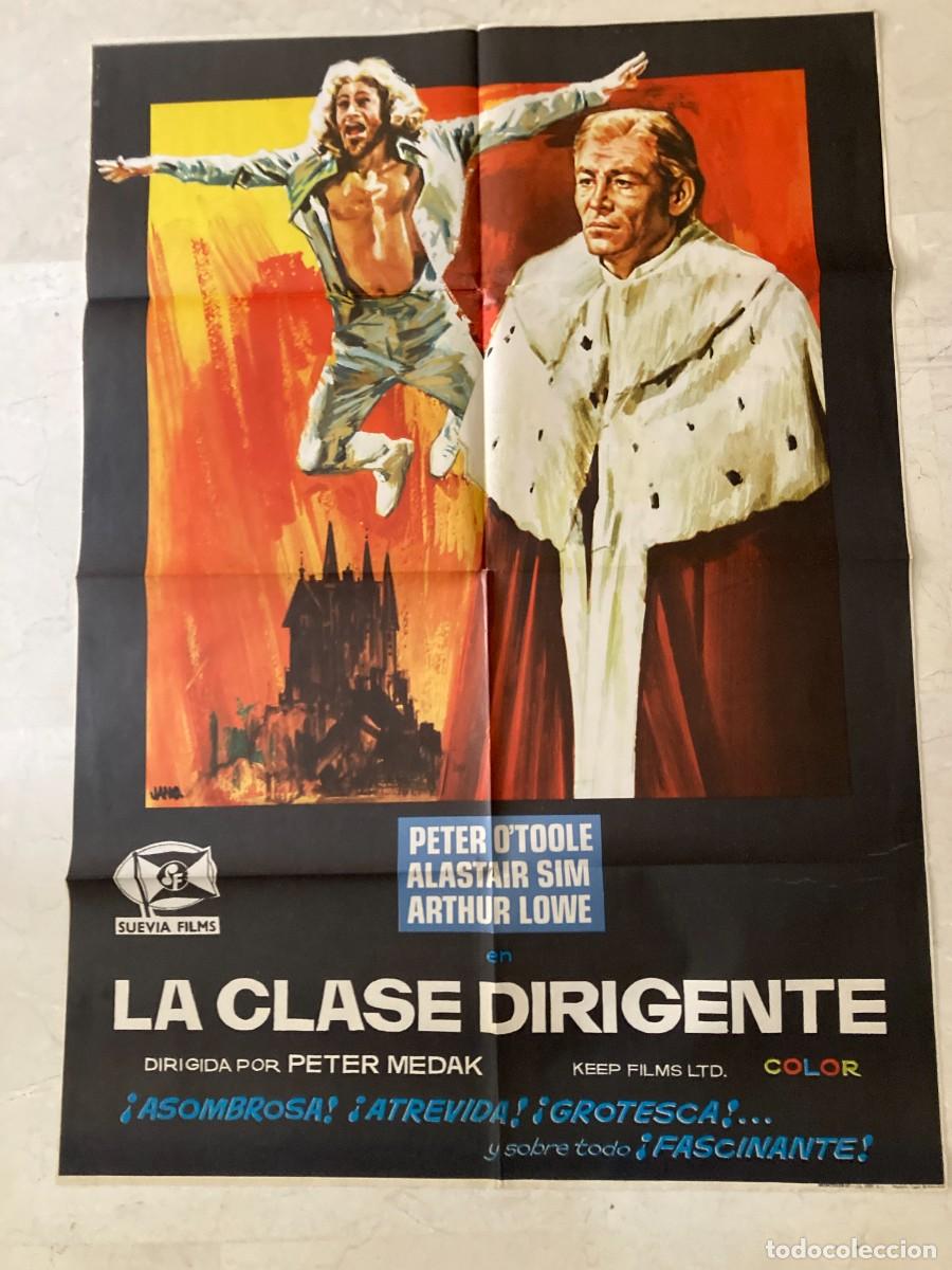 Cine: Cartel cine original LA CLASE DIRIGENTE (1972) 70x100 / Peter O'Toole