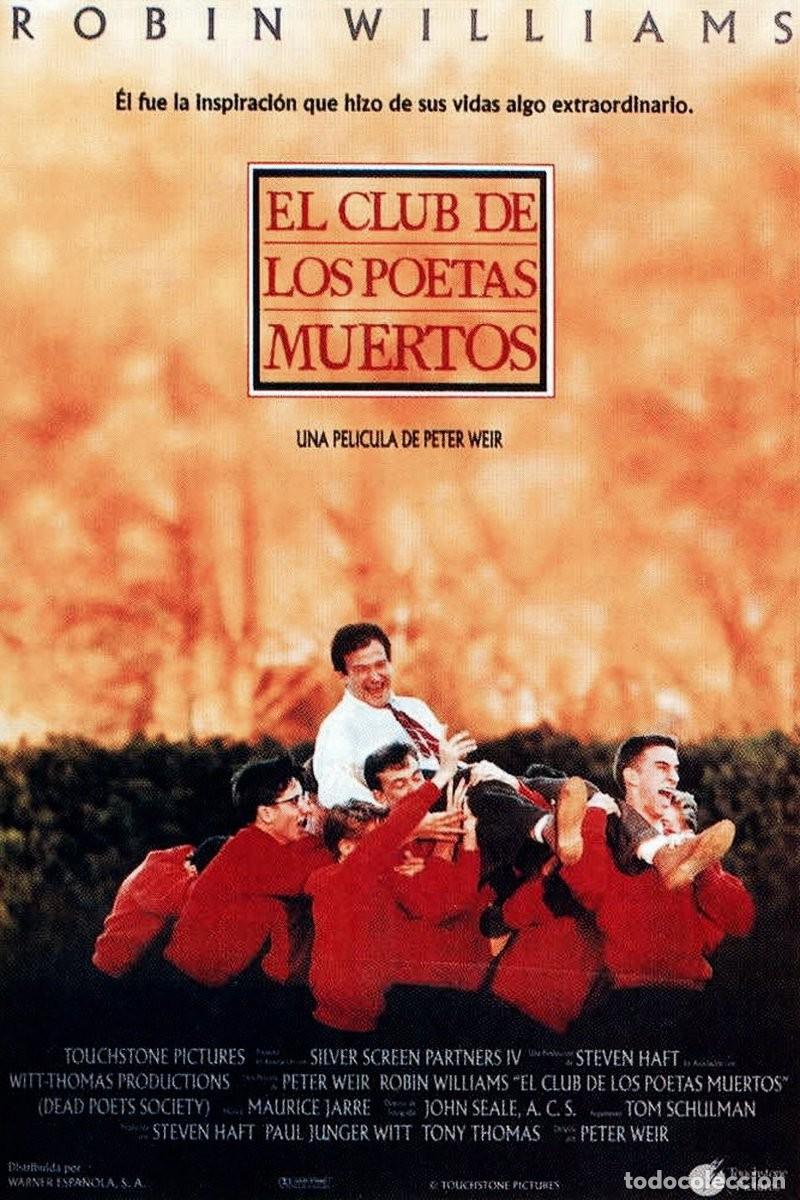 Cine: El club de los poetas muertos. P&oacute;ster 100x70 cm aprox