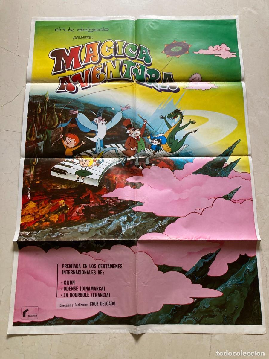 Cine: Cartel cine original MAGICA AVENTURA (1973) 70x100 / Cruz Delgado