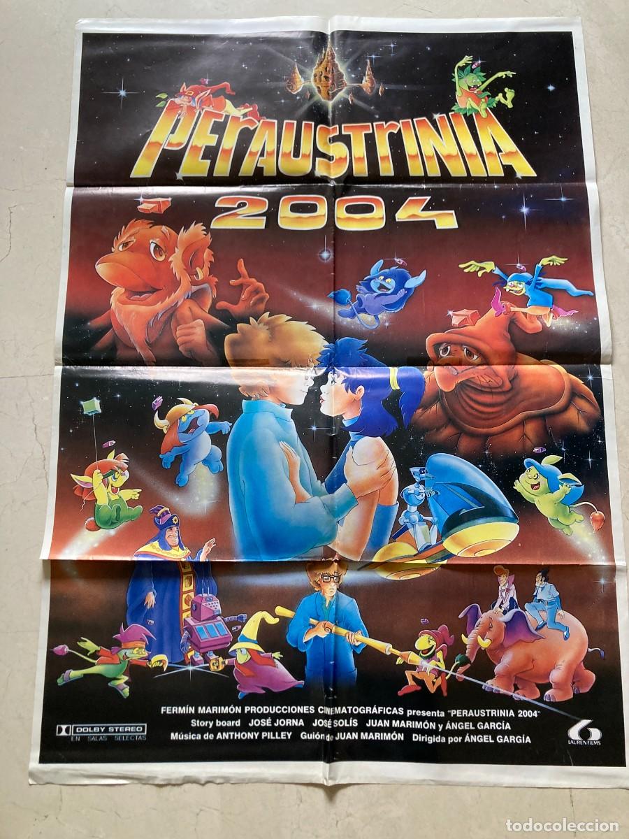 Cine: Cartel cine original PERAUSTRINIA 2004 (1990) 70x100 / &Aacute;ngel Garc&iacute;a
