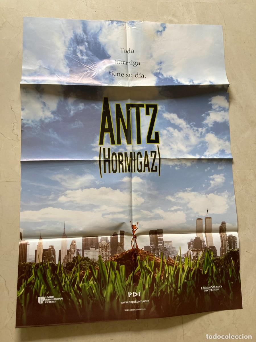 Cine: Cartel cine original ANTZ - HORMIGAZ - (1998) 70x100 / Eric Darnell - Tim Johnson