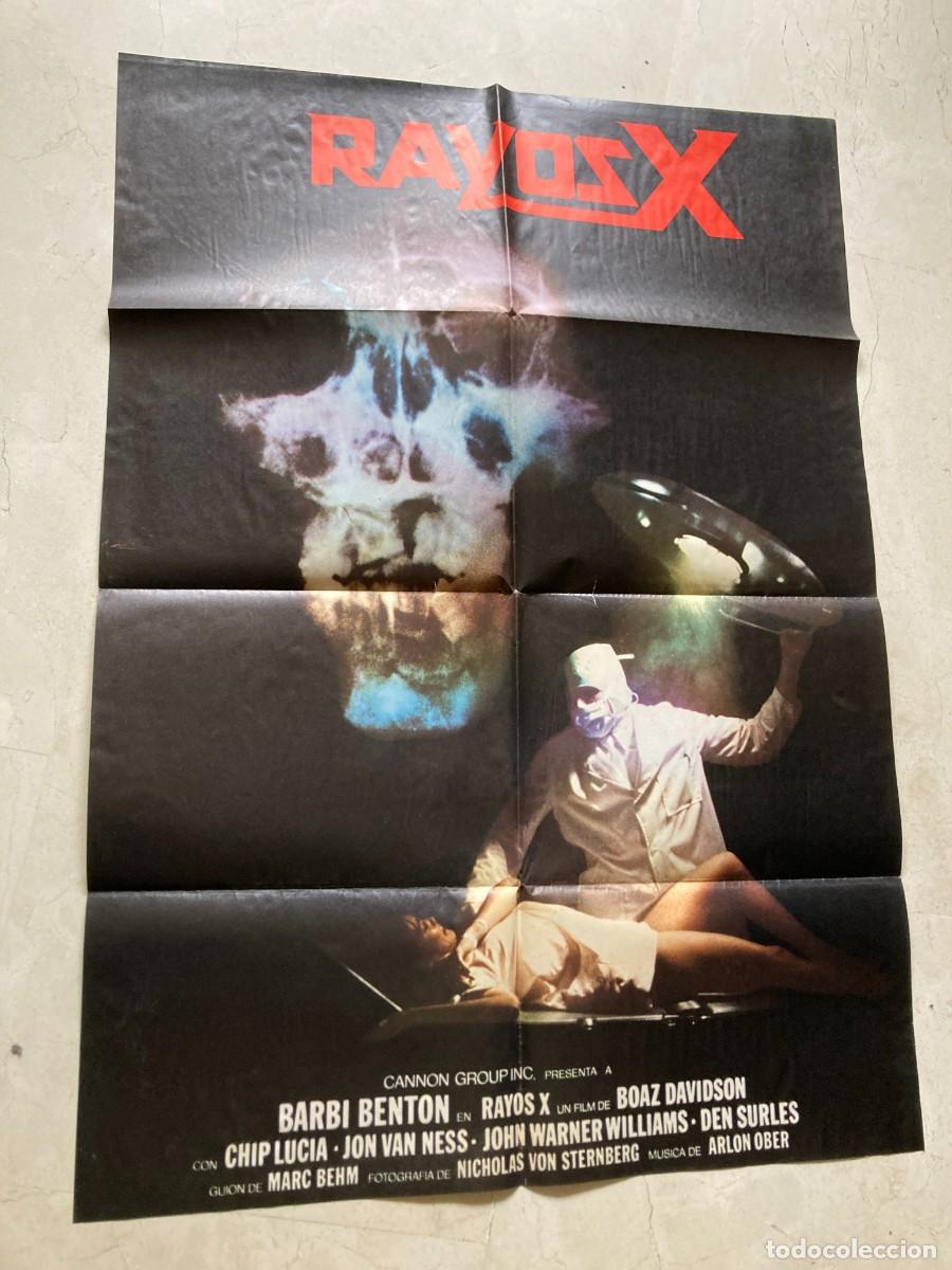 Cine: Cartel cine original RAYOS X (1981) 70x100 / Boaz Davidson - Barbi Benton