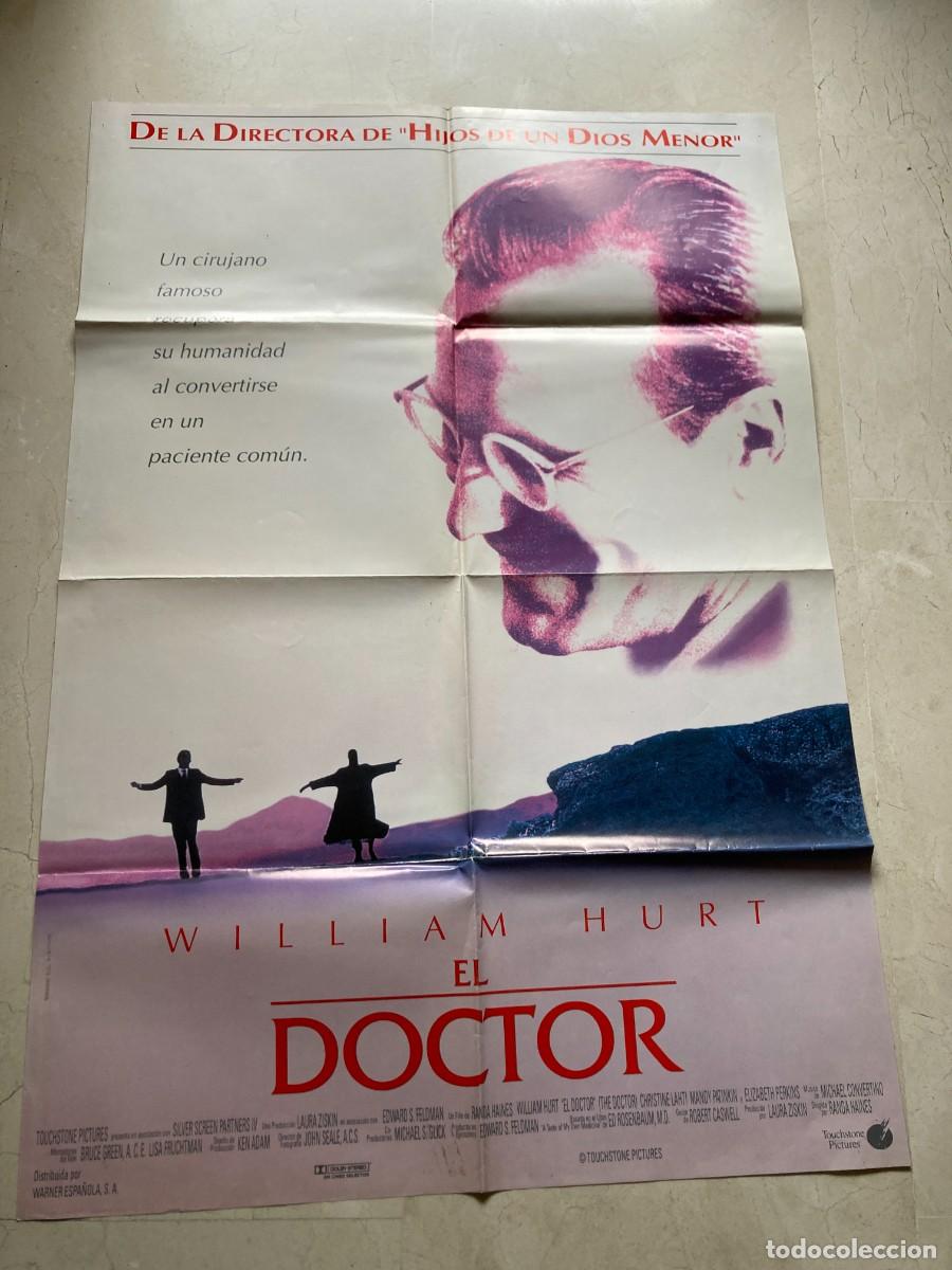 Cine: Cartel cine original EL DOCTOR (1991) 70x100 / William Hurt - Elizabeth Perkins