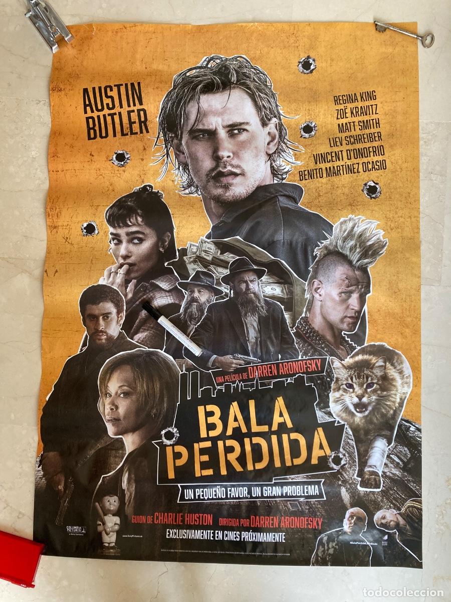 Cine: Bala Perdida cartel pel&iacute;cula Austin Butler Zo&euml; Kravitz Regina King Darren Aronofsky Matt Smith