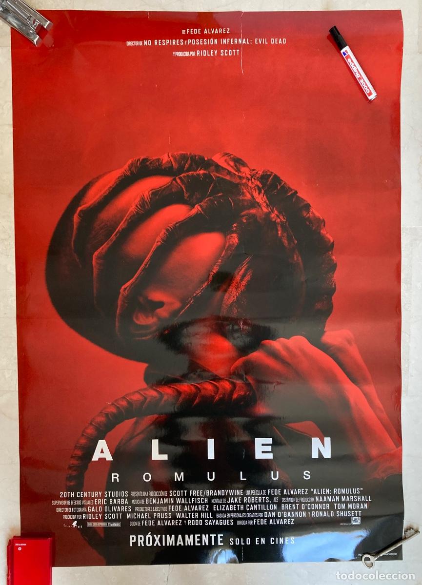 Cine: Alien Romulus cartel pel&iacute;cula Fede Alvarez Ridley Scott