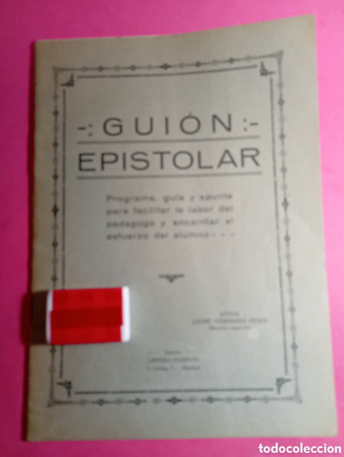 Cine: gui&oacute;n epistolar gu&iacute;a del pedagogo para encarrilar el esfuerzo del alumno por jaime verdura pera 30&acute;s
