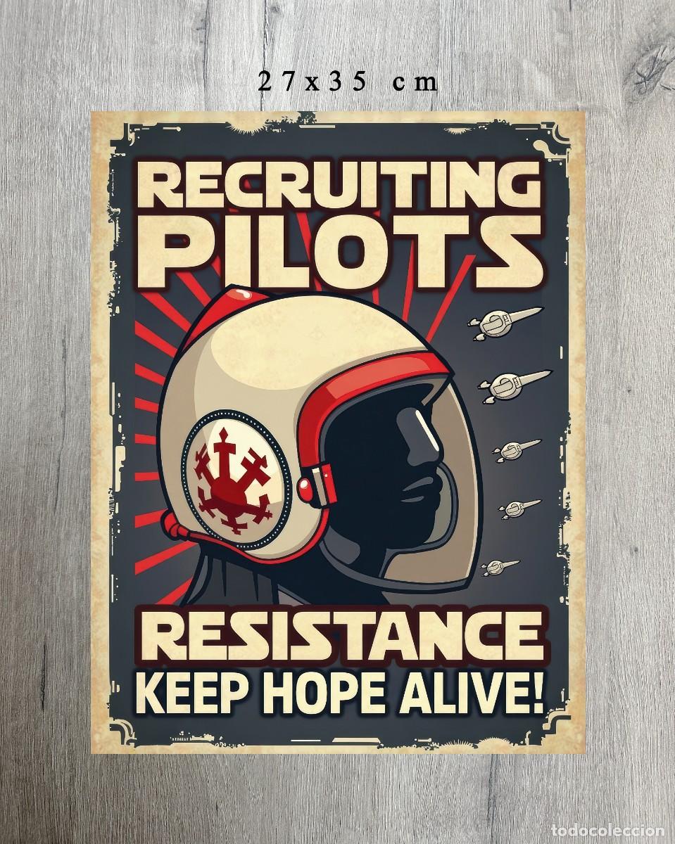 Cine: StarWars - Propoganda Recruiting Pilots - L&aacute;mina 27x35cm