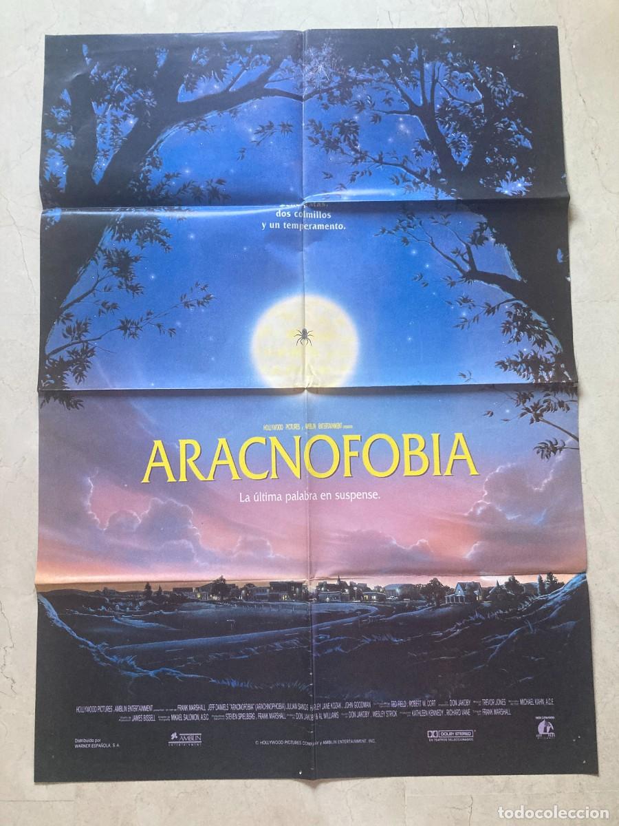 Cine: Cartel cine original ARACNOFOBIA (1990) 70x100 / Frank Marshall - Jeff Daniels - Julian Sands