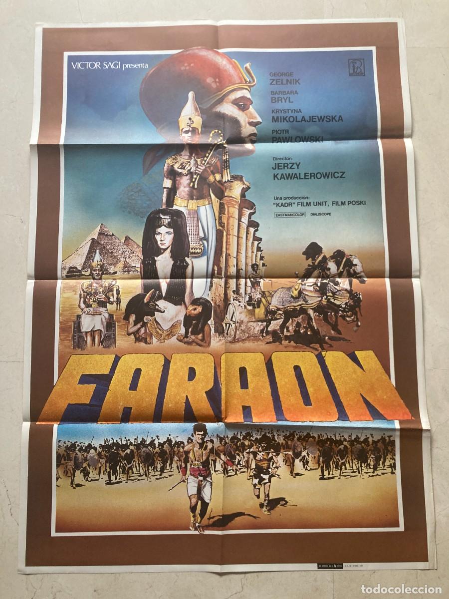 Cine: Cartel cine original FARAON (1966) 70x100 / Jerzy Kawalerowicz
