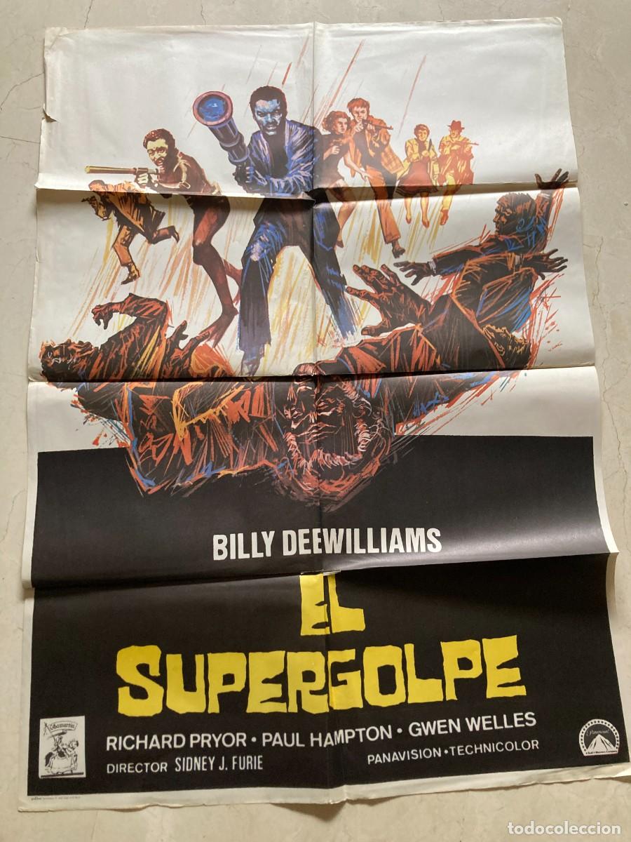 Cine: Cartel cine original EL SUPERGOLPE (1973) 70x100 / Sidney J. Furie - Richard Pryor