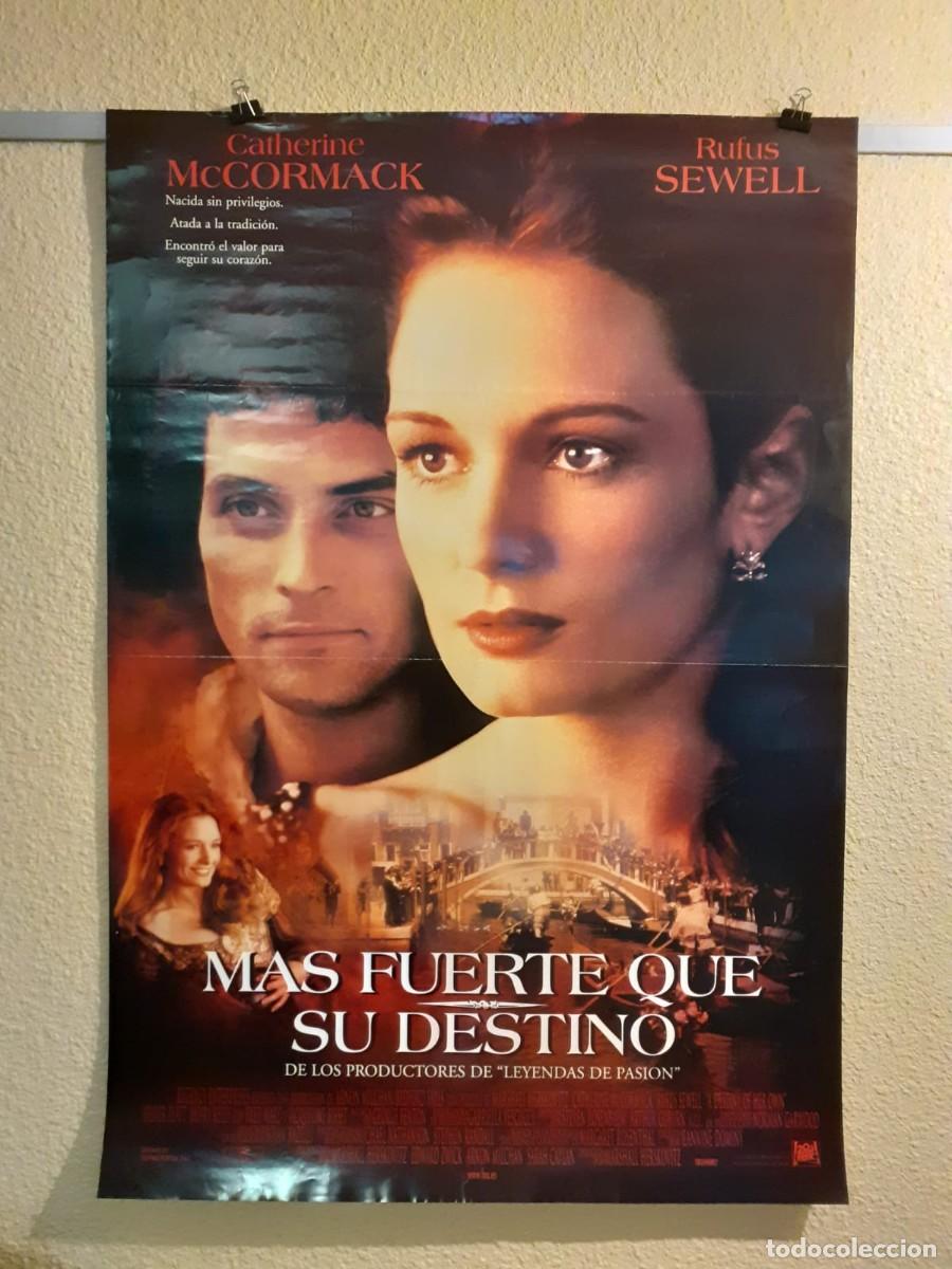 Cine: Cartel Cine Original Mas Fuerte Que Su Destino 2000
