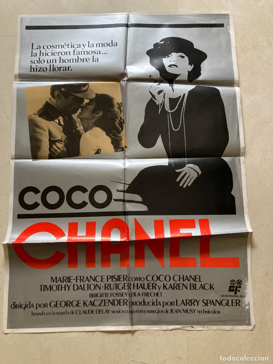Cine: Cartel cine original COCO CHANEL (1981) 70x100 / Timothy Dalton - Rutger Hauer