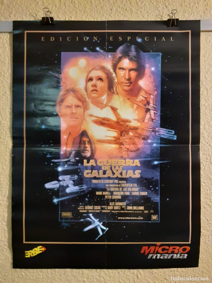 Cine: Cartel La Guerra De Las Galaxias 57x43 cm