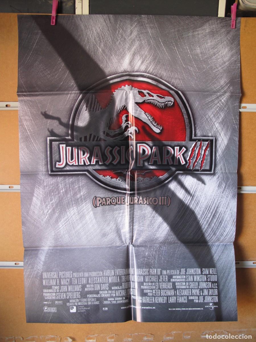 Cine: EN738 JURASSIC PARK III POSTER ORIGINAL