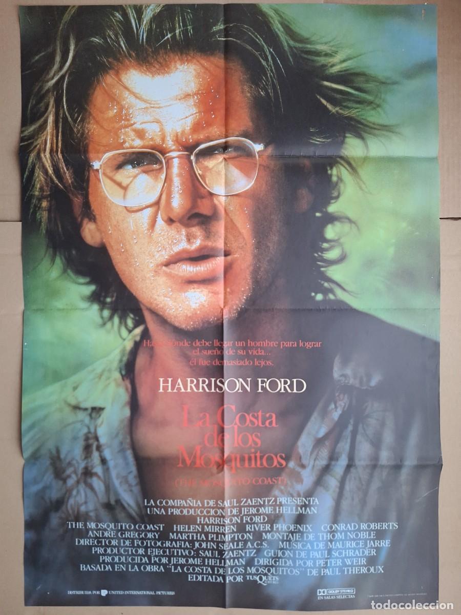 Cine: CARTEL CINE PELICULA LA COSTA DE LOS MOSQUITOS HARRISON FORD A 233