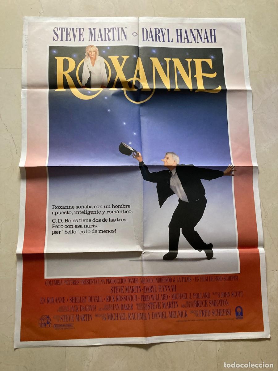 Cine: Cartel cine original ROXANNE (1987) 70x100 / Steve Martin - Daryl Hannah