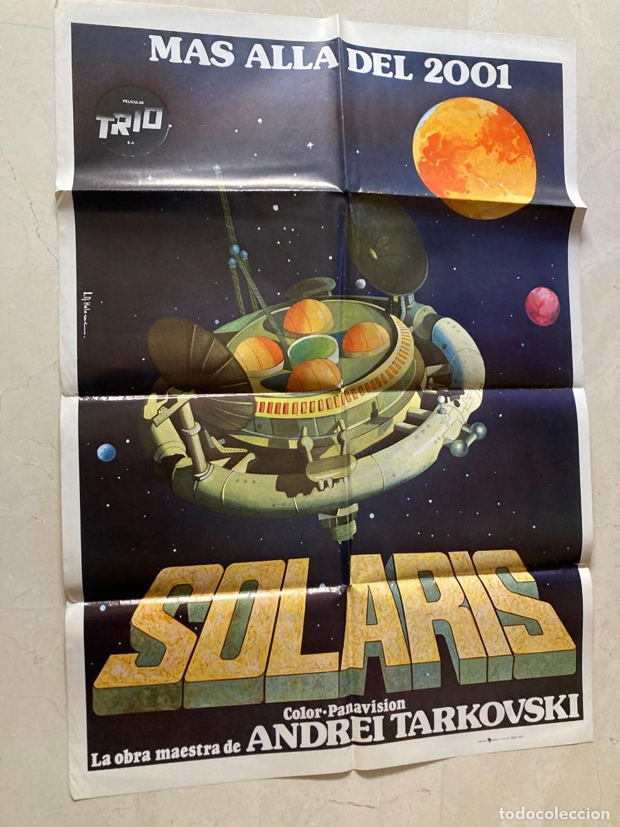 Cinema: Cartel cine original SOLARIS (1972) 70x100 / Andrei Tarkovski