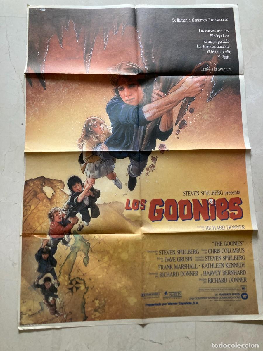 Cine: Cartel cine original LOS GOONIES (1985) 70x100 / Richard Donner - Sean Astin - Corey Feldman