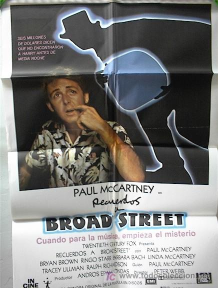 Cine: RECUERDOS A BROAD STREET