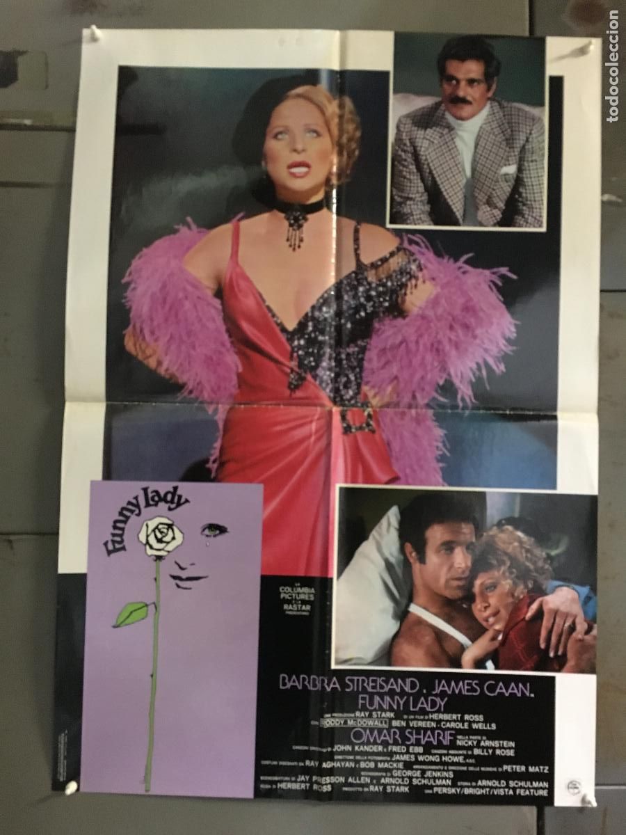 Cine: ICJ 150 FUNNY LADY BARBRA STREISAND POSTER ORIGINAL ITALIANO 68X94 A