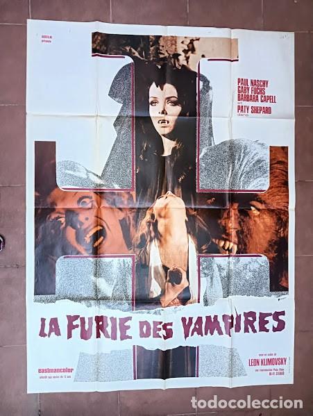 Cinema: EPX 0369 LA NOCHE DE WALPURGIS PAUL NASCHY LEON KLIMOVSKY POSTER ORIGINAL FRANCES 120X160