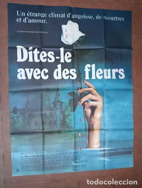 Cinema: EPX 0370 DISELO CON FLORES ROCIO DURCAL POSTER ORIGINAL FRANCES 120X160