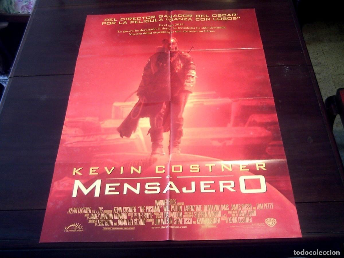 Kino: Poster Original The Postman El Mensajero Del Futuro Kevin Costner Will Patton Larenz Tate Russo 1997