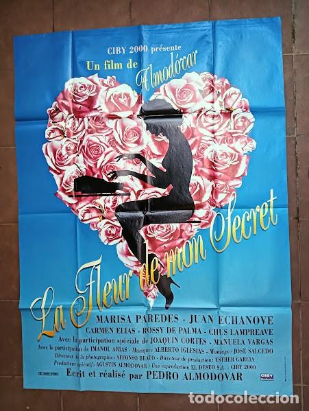 Cinema: EPX 0372 LA FLOR DE MI SECRETO PEDRO ALMODOVAR POSTER ORIGINAL FRANCES 120X160