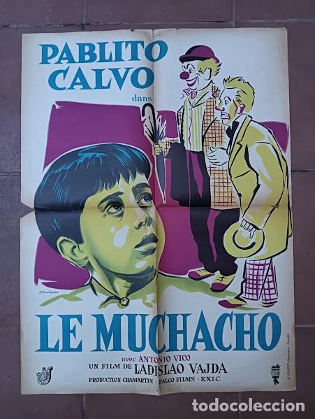 Cinema: EPX 0375 MI TIO JACINTO PABLITO CALVO LADISLAO VAJDA POSTER ORIGINAL FRANCES 60X80