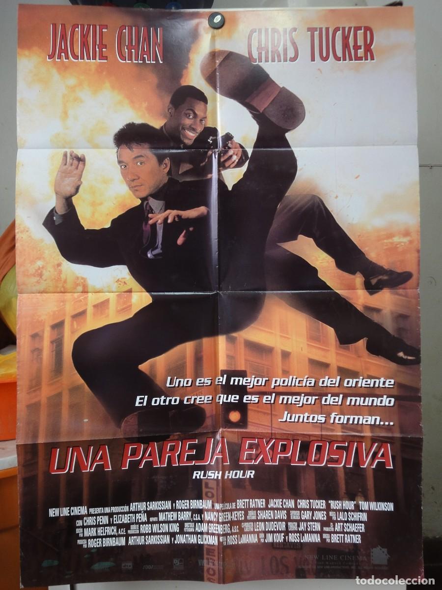Cine: Original Spanish Poster Rush Hour Jackie Chan Chris Tucker Ken Leung Double Side