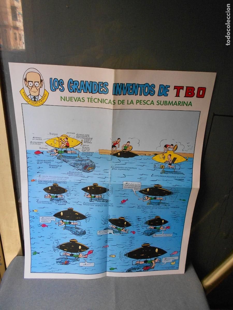 Cine: POSTER DE LOS GRANDES INVENTOS DDEL T.B.O