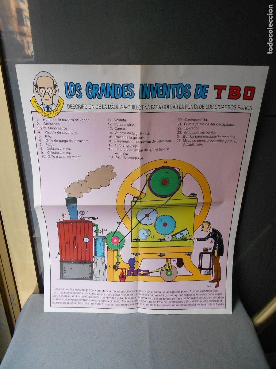 Cine: POSTER DE LOS GRANDES INVENTOS DDEL T.B.O