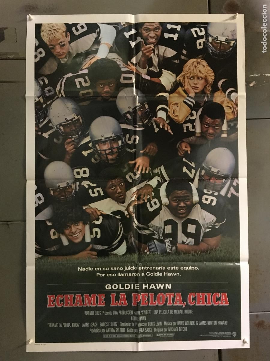 Cinema: CJA 1227 WILDCATS GOLDIE HAWN WOODY HARRELSON FUTBOL AMERICANO POSTER ORIGINAL USA 70X105 en espa&ntilde;ol