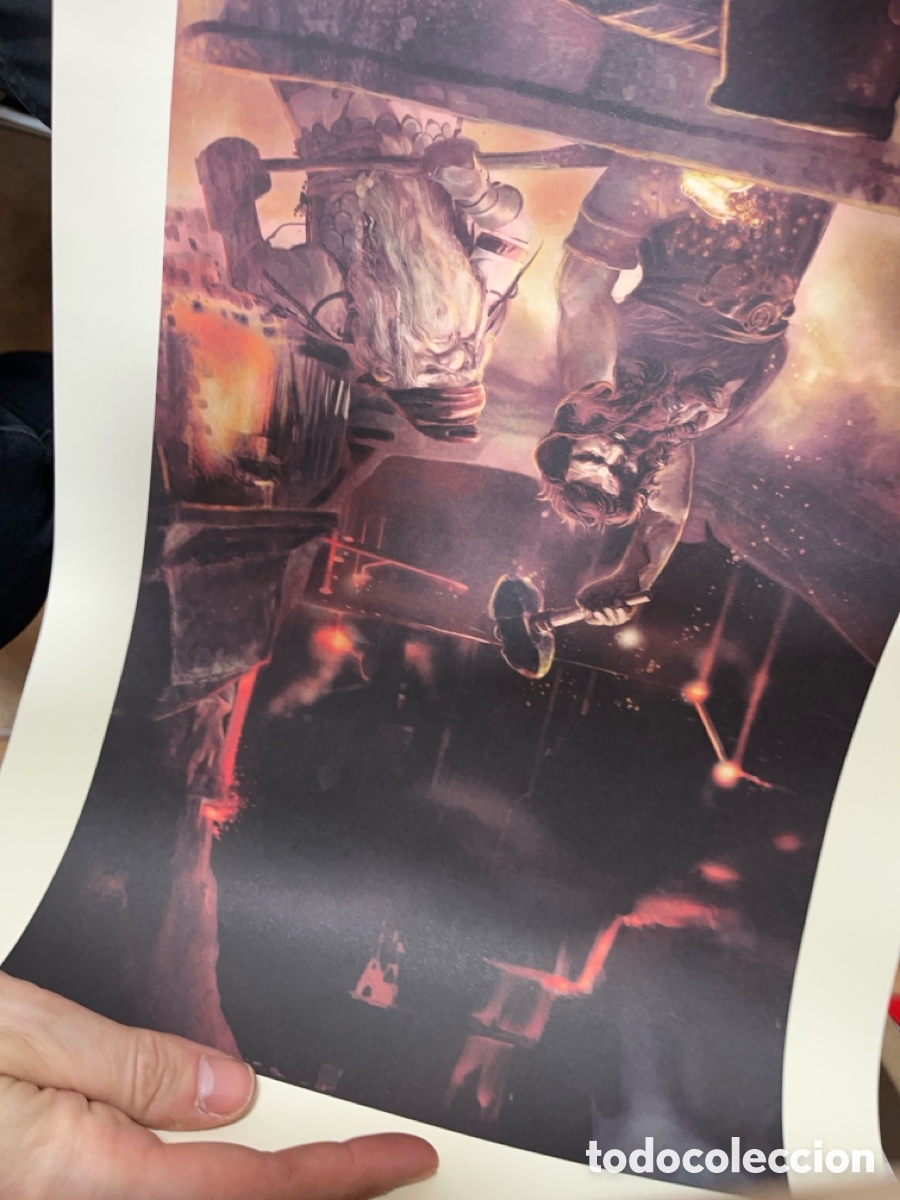 Kino: Lote de 4 posters 30x40 cm papel 100gr: El defensor de Asgard, Ymir y la forja de los enanos
