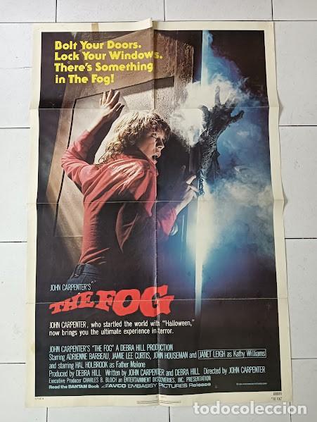 Cine: PJE 0335 LA NIEBLA JOHN CARPENTER JAMIE LEE CURTIS ADRIENNE BARBEAU POSTER ORIGINAL USA 70X105