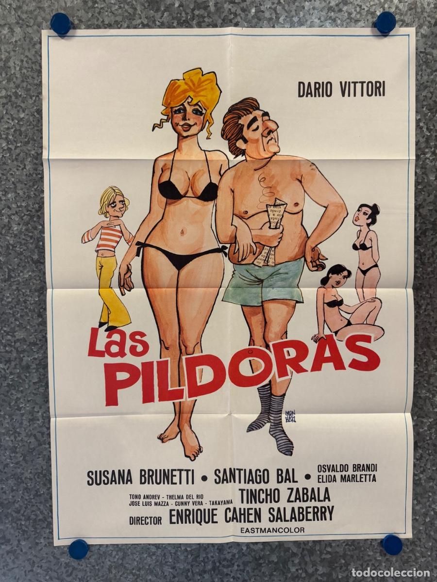 Cine: Las pildoras, Dario Vittori, Susana Brunetti, POSTER ORIGINAL