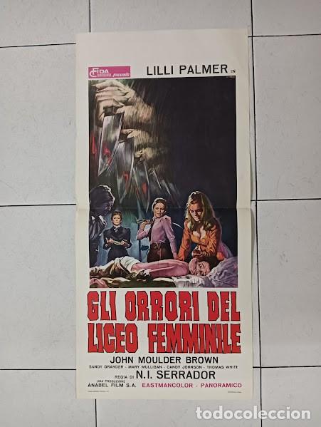 Cinema: EPX 0381 LA RESIDENCIA NARCISO IBA&Ntilde;EZ SERRADOR LILLI PALMER CASARO POSTER ORIGINAL ITALIANO 33X70