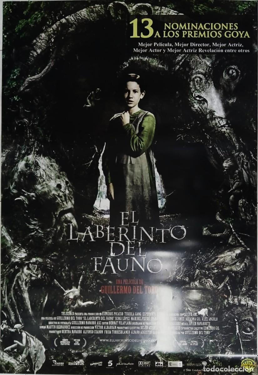 Cine: El laberinto del fauno P&oacute;ster 70x100 cm aprox. GUILLERMO DEL TORO