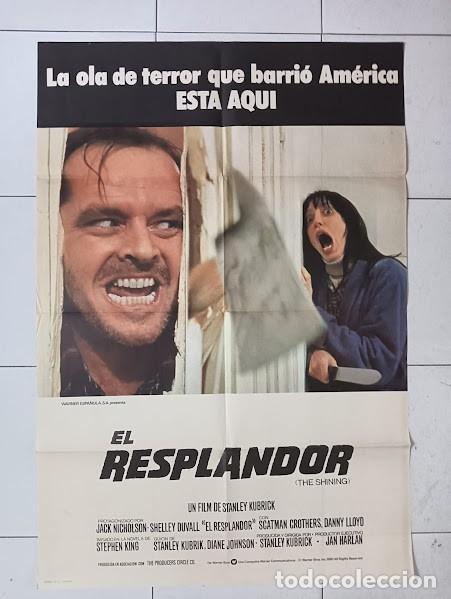 Cine: VKD 2186 EL RESPLANDOR JACK NICHOLSON STANLEY KUBRICK POSTER ORIGINAL 70X100 ESTRENO
