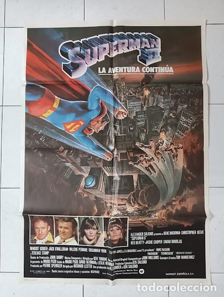 Cin&eacute;ma: VKD 2188 SUPERMAN 2 CHRISTOPHER REEVE POSTER ORIGINAL 70X100 ESTRENO