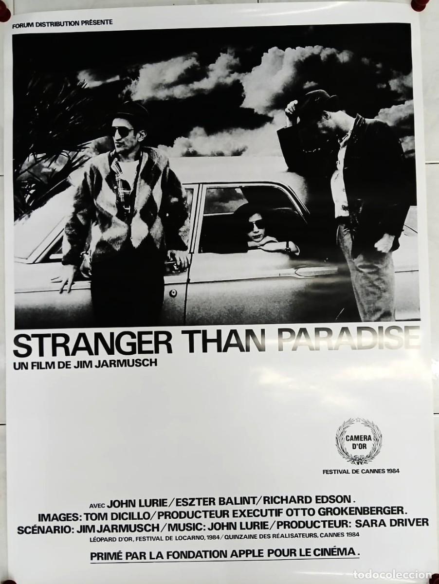 Cine: Extra&ntilde;os en el para&iacute;so - Stranger than Paradise P&oacute;ster 70x100 cm aprox.