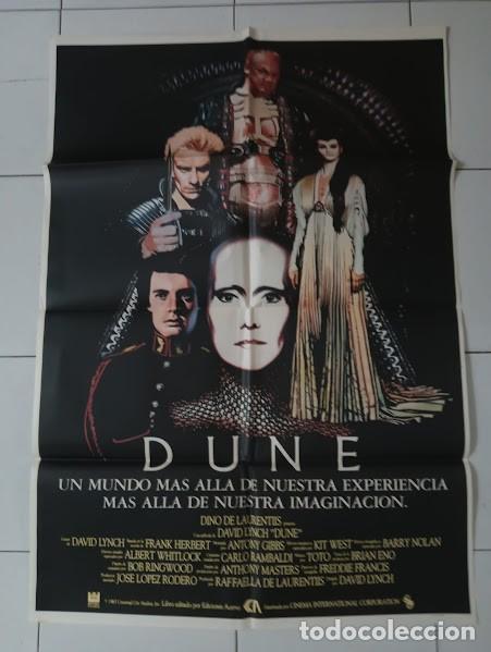 Cinema: VKD 2194 DUNE DAVID LYNCH KYLE MACLACHLAN STING POSTER ORIGINAL 70X100 ESTRENO