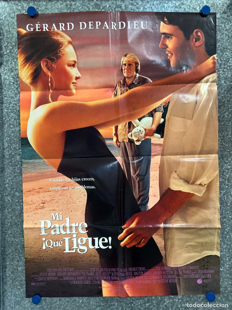 Cine: Mi padre que ligue, Gerard Depardieu, Katherine Heigl, POSTER ORIGINAL